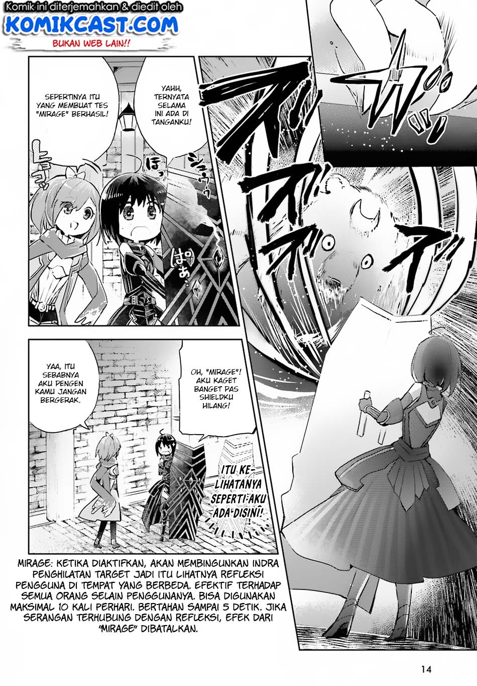 Itai no wa Iya nanode Bougyo-Ryoku ni Kyokufuri Shitai to Omoimasu Chapter 07 Bahasa Indonesia