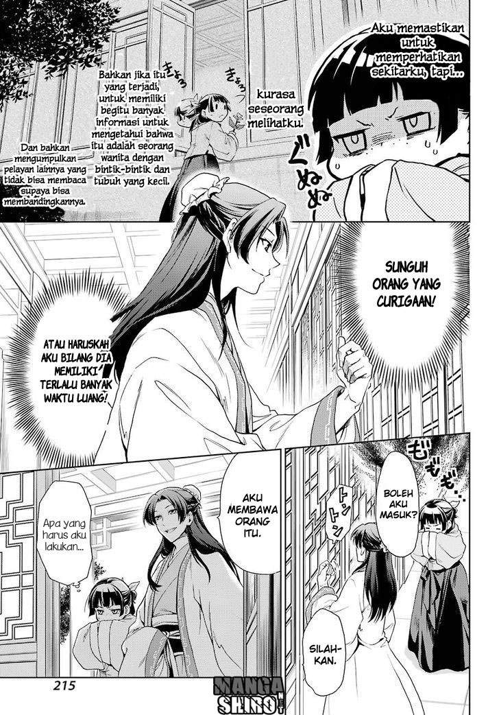 Kusuriya no Hitorigoto Chapter 01 Bahasa Indonesia