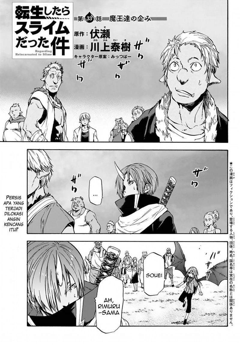 Tensei Shitara Slime Datta Ken Chapter 33 Bahasa Indonesia