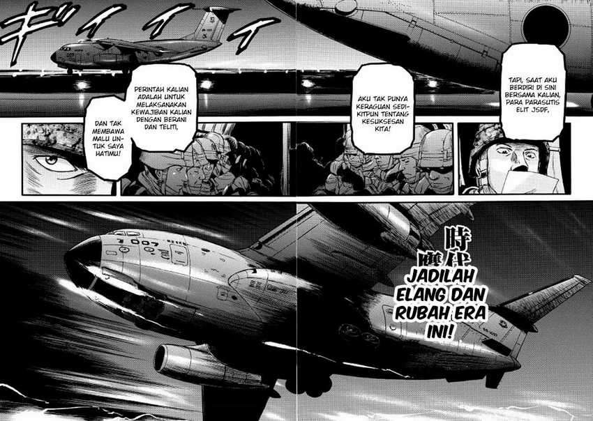 Gate – Jietai Kare no Chi nite, Kaku Tatakeri Chapter 75 Bahasa Indonesia