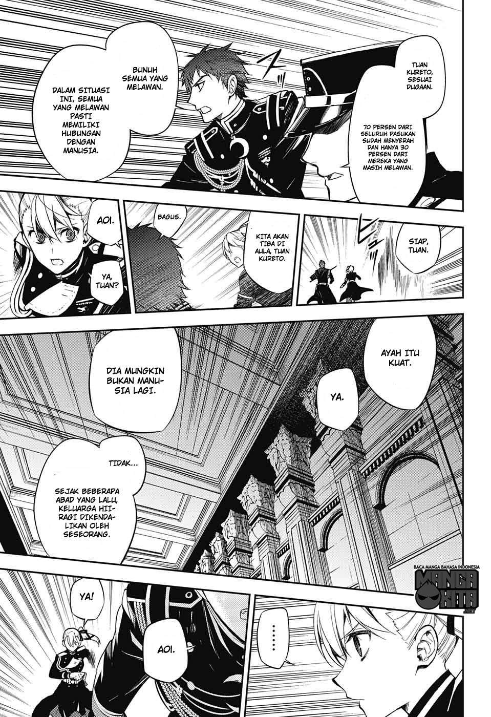 Owari no Seraph Chapter 56 Bahasa Indonesia