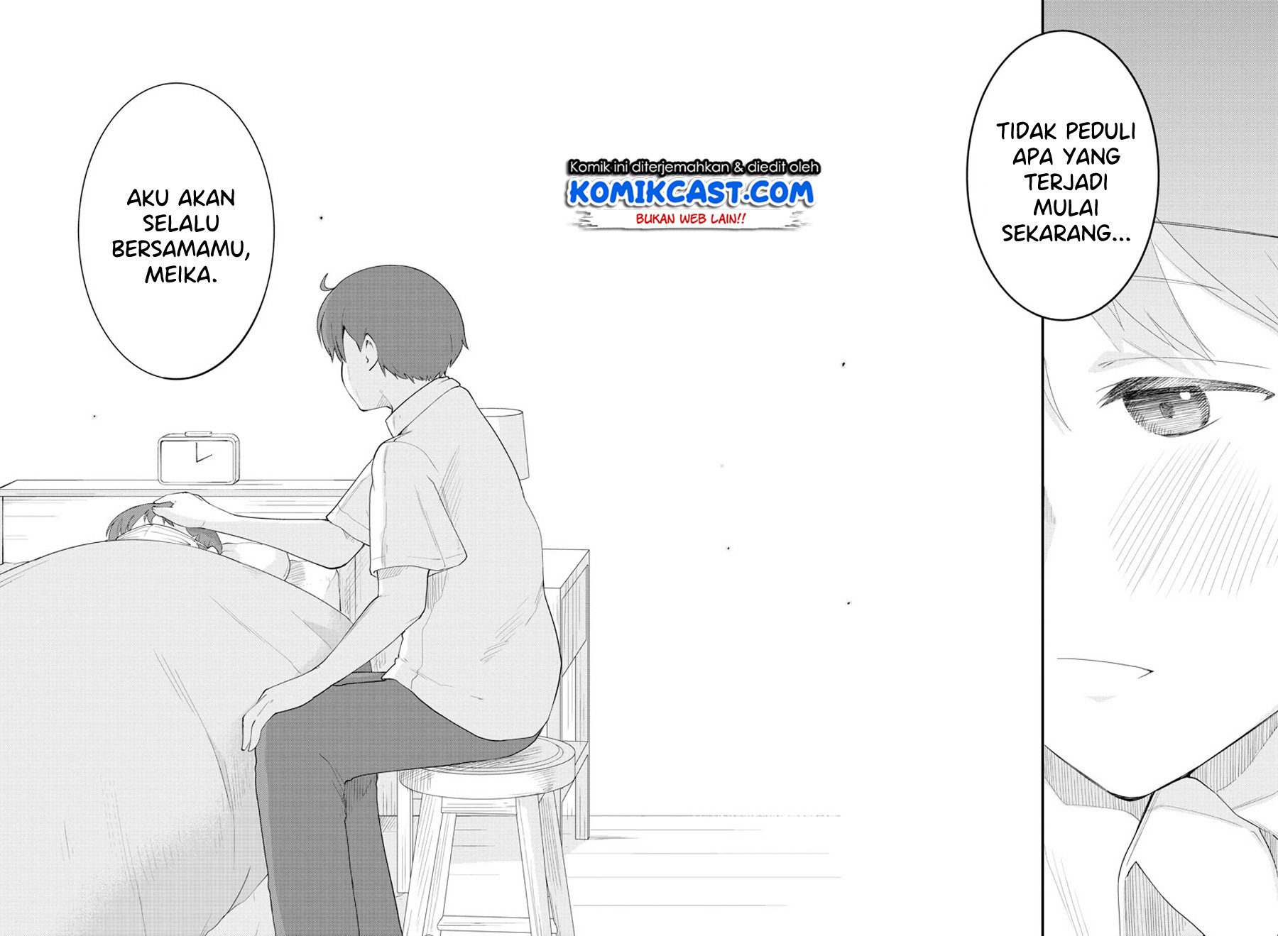 Meika-san Can’t Conceal Her Emotions Chapter 86 Bahasa Indonesia