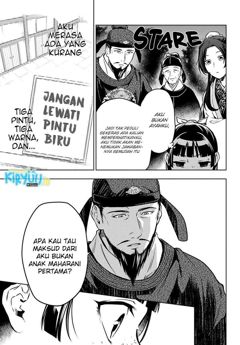 Kusuriya no Hitorigoto Chapter 53.1 Bahasa Indonesia