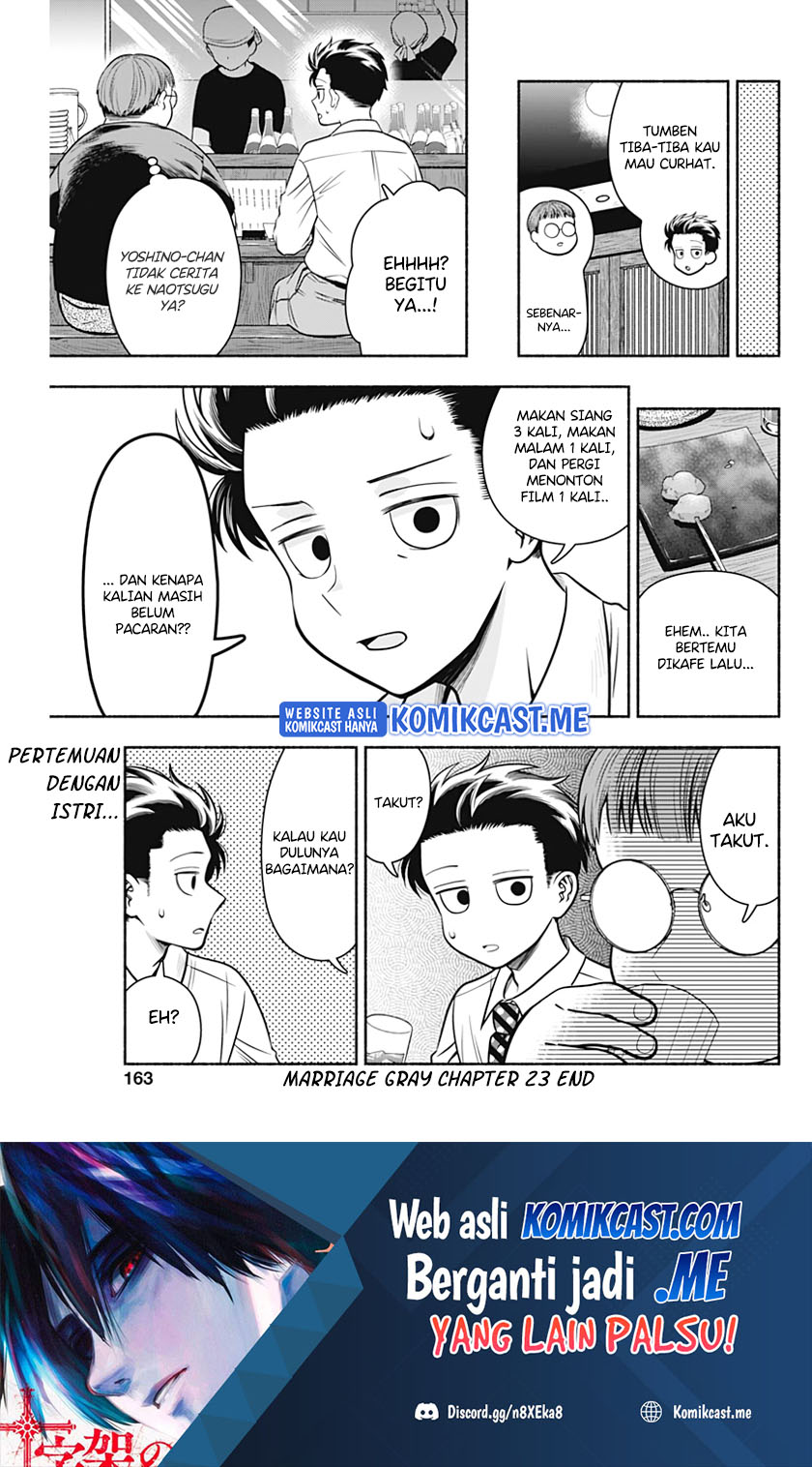 Marriage Gray Chapter 23 Bahasa Indonesia
