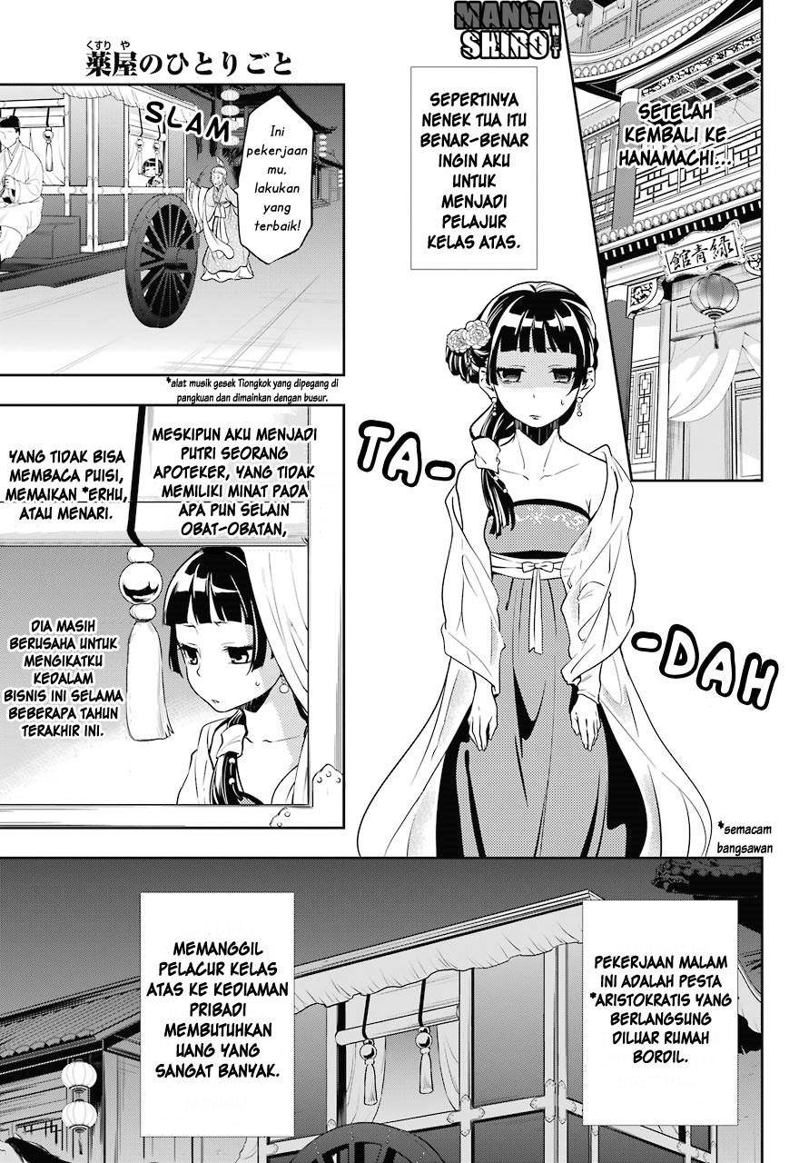 Kusuriya no Hitorigoto Chapter 20 Bahasa Indonesia