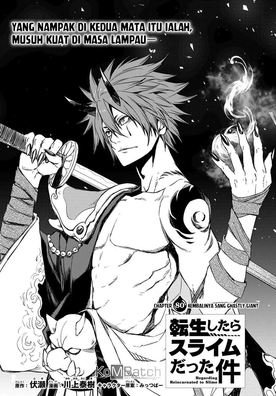 Tensei Shitara Slime Datta Ken Chapter 80 Bahasa Indonesia