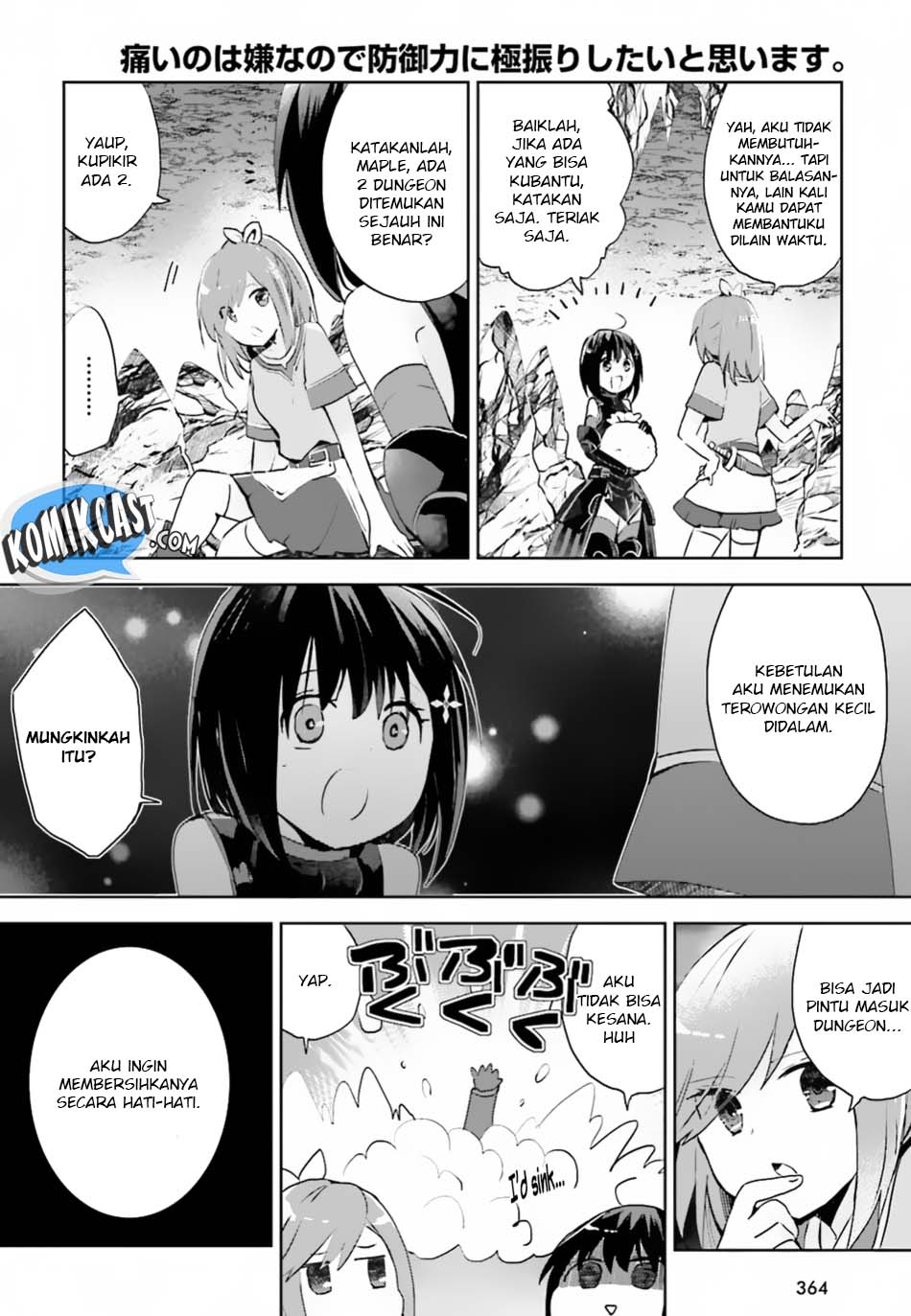 Itai no wa Iya nanode Bougyo-Ryoku ni Kyokufuri Shitai to Omoimasu Chapter 05 Bahasa Indonesia