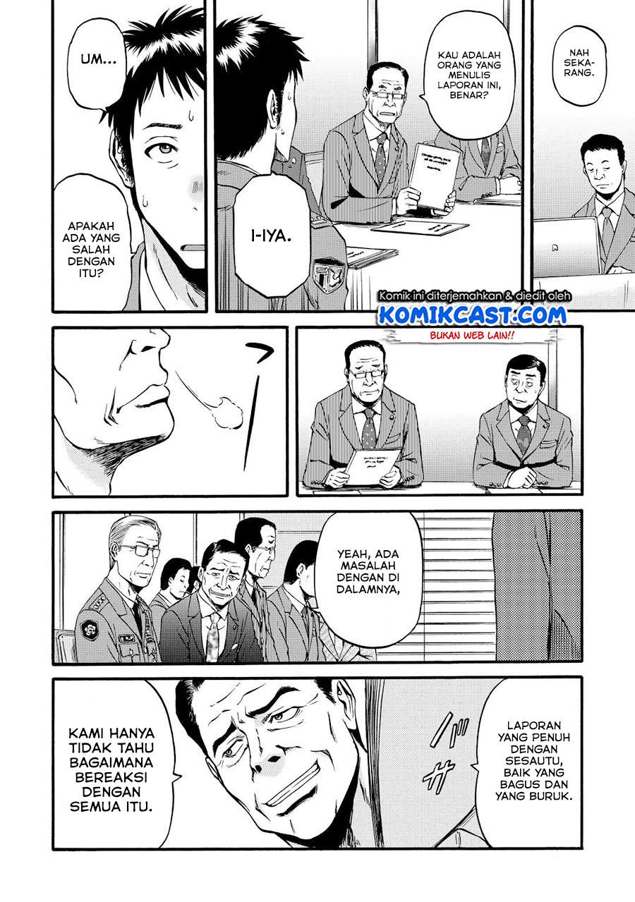 Gate – Jietai Kare no Chi nite, Kaku Tatakeri Chapter 104 Bahasa Indonesia