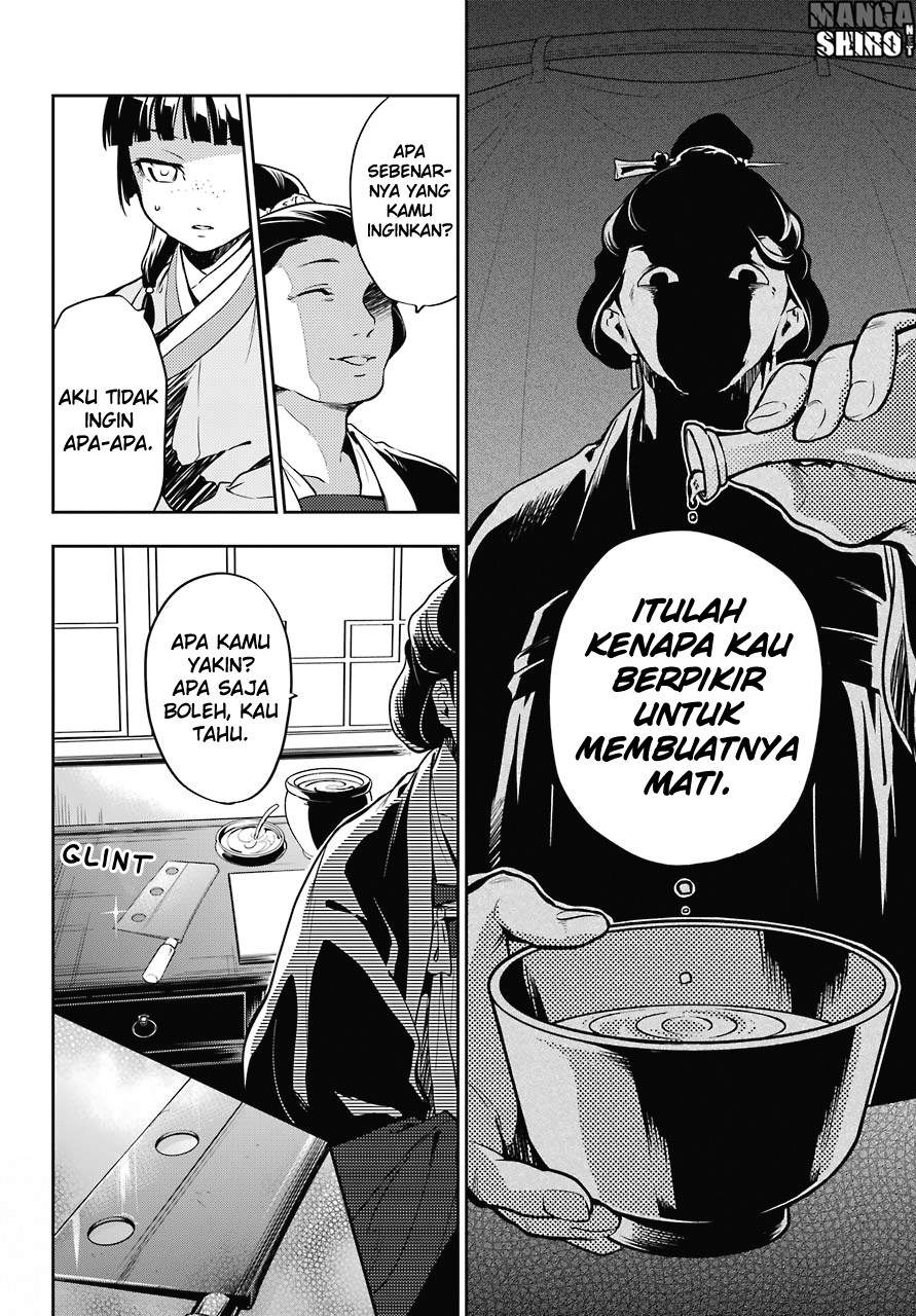 Kusuriya no Hitorigoto Chapter 17 Bahasa Indonesia