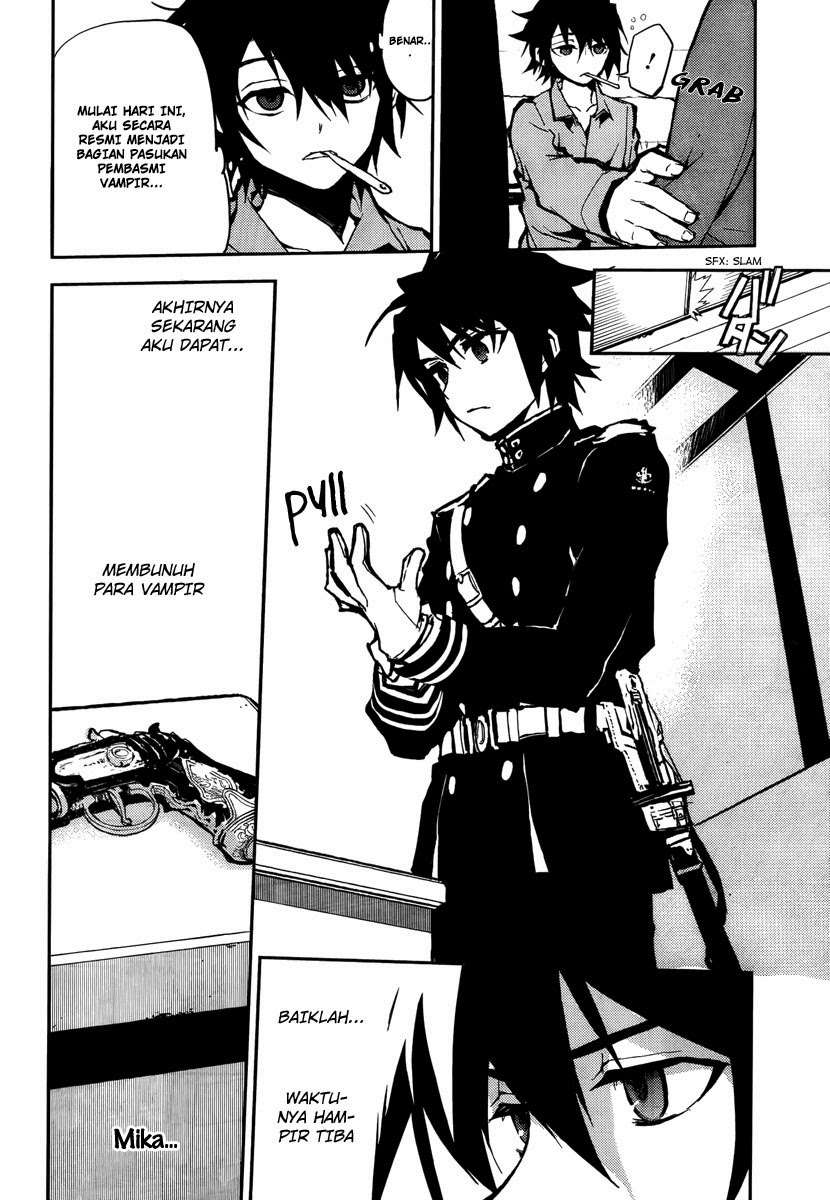 Owari no Seraph Chapter 8 Bahasa Indonesia