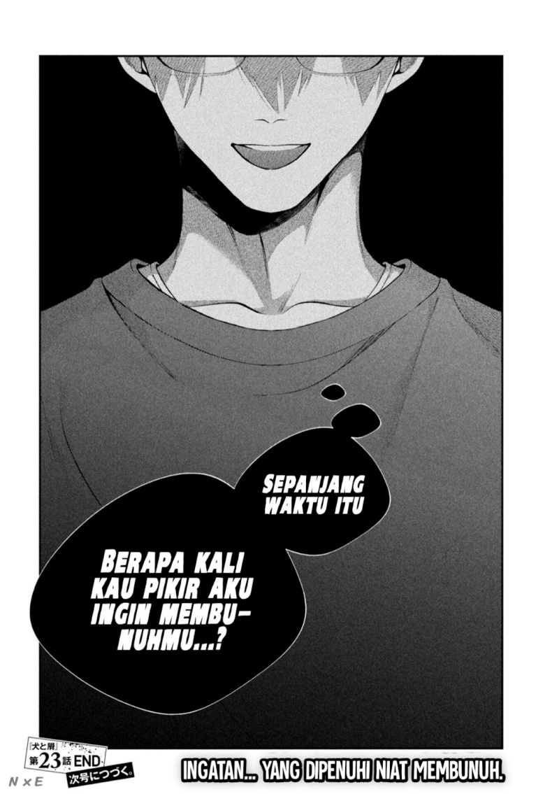 Inu to Kuzu Chapter 23 Bahasa Indonesia