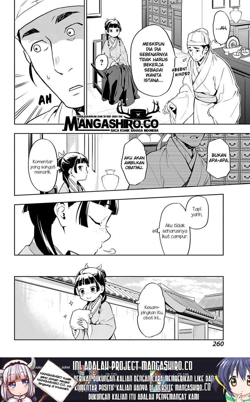 Kusuriya no Hitorigoto Chapter 30 Bahasa Indonesia