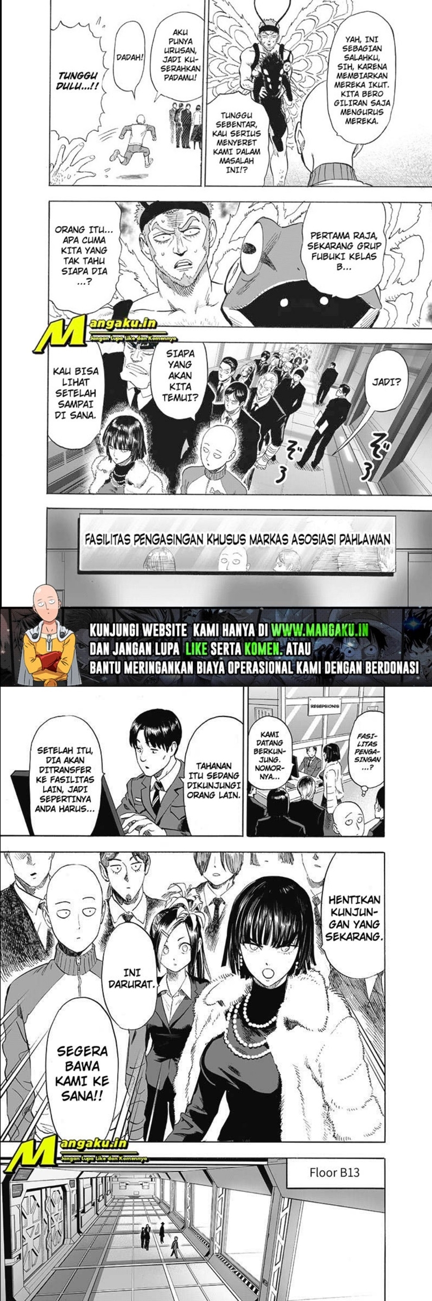 One Punch-Man Chapter 225.1 Bahasa Indonesia