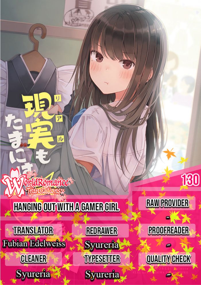 Hanging Out with a Gamer Girl Chapter 130 Bahasa Indonesia