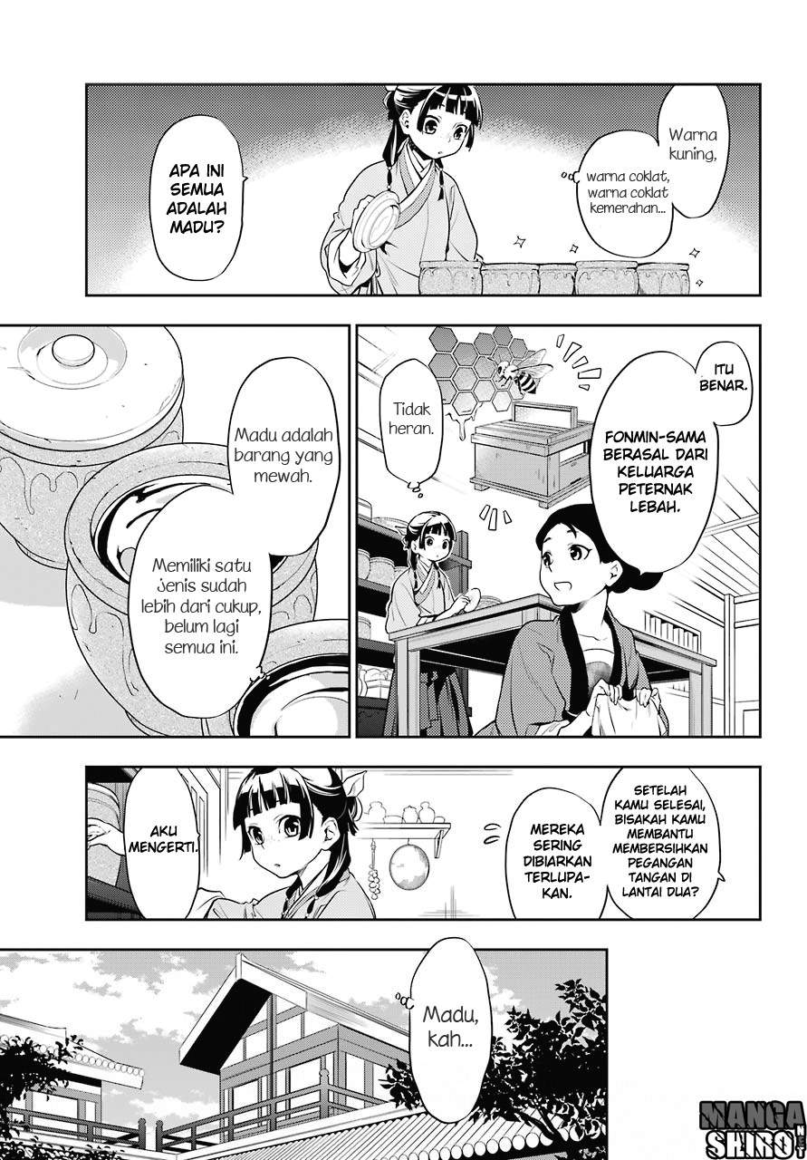 Kusuriya no Hitorigoto Chapter 16 Bahasa Indonesia