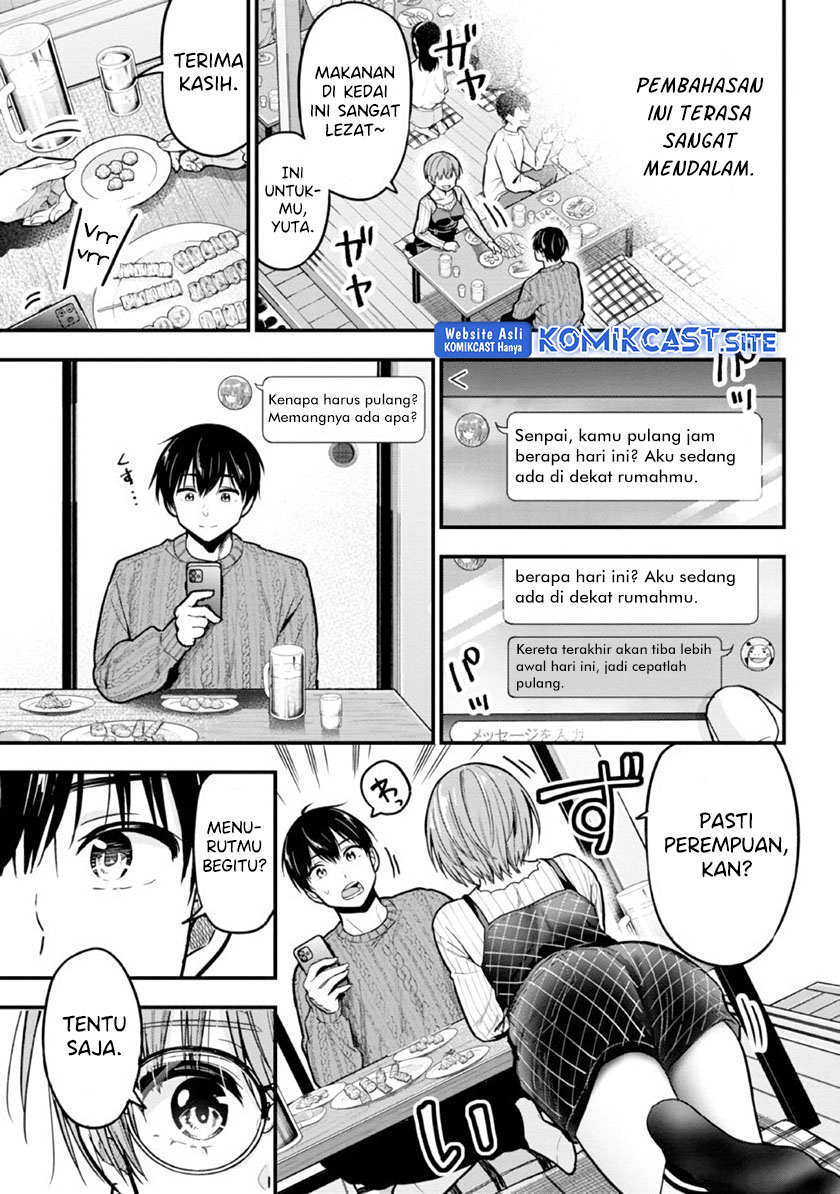 Kanojo ni Uwaki Sareteita Ore ga Koakuma na Kouhai ni Natsukarete Imasu Chapter 11 Bahasa Indonesia