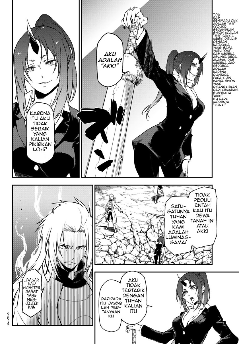 Tensei Shitara Slime Datta Ken Chapter 93 Bahasa Indonesia