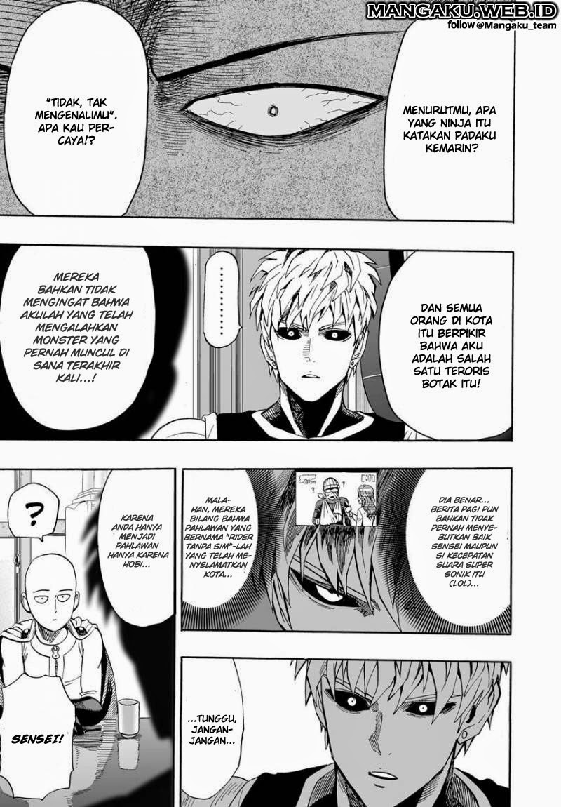 One Punch-Man Chapter 15 Bahasa Indonesia