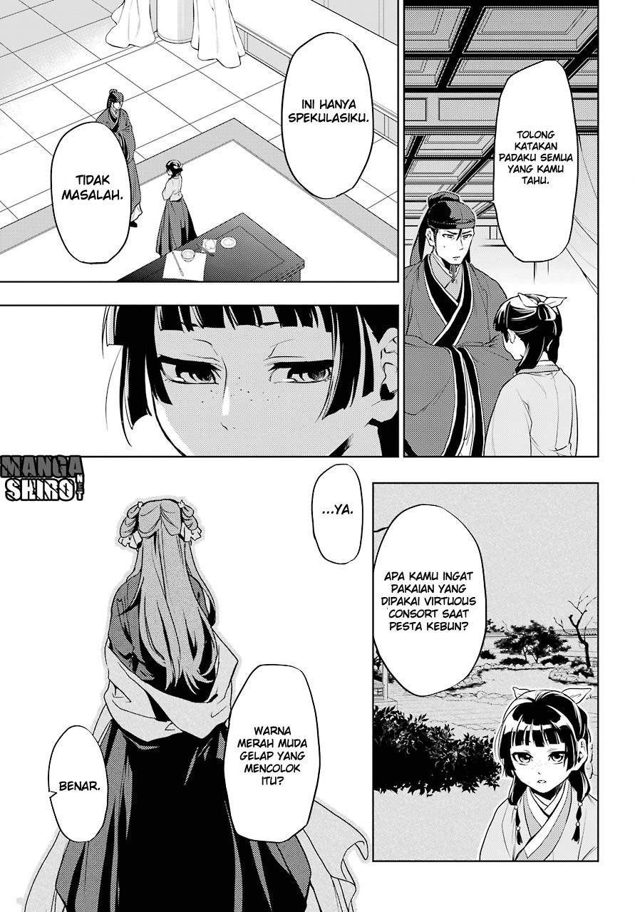 Kusuriya no Hitorigoto Chapter 09 Bahasa Indonesia