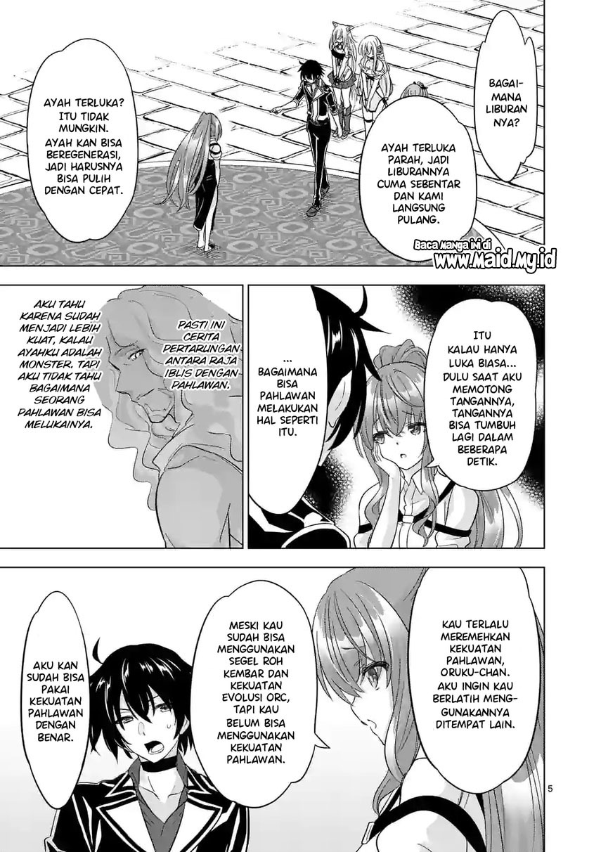 Shijou Saikyou Orc-san no Tanoshii Tanetsuke Harem Zukuri Chapter 92 Bahasa Indonesia