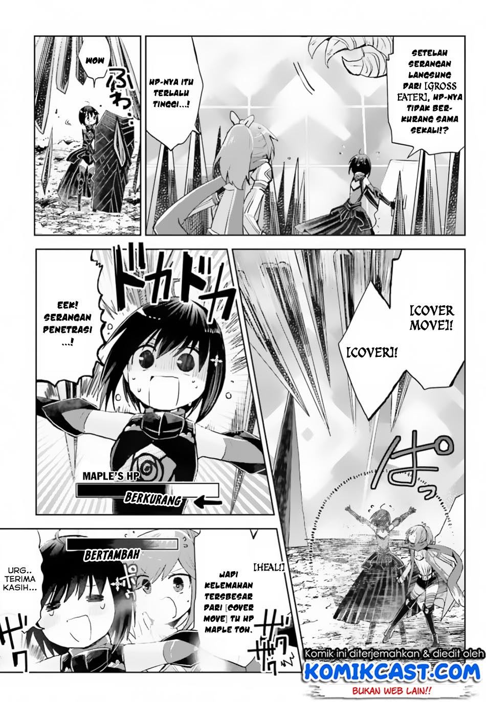 Itai no wa Iya nanode Bougyo-Ryoku ni Kyokufuri Shitai to Omoimasu Chapter 12 Bahasa Indonesia