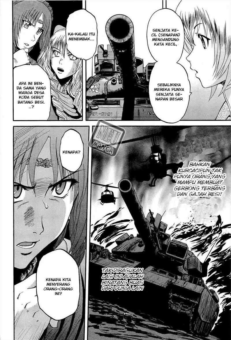 Gate – Jietai Kare no Chi nite, Kaku Tatakeri Chapter 15 Bahasa Indonesia