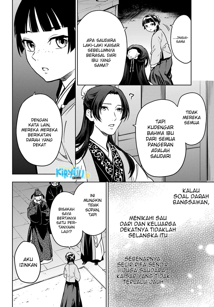 Kusuriya no Hitorigoto Chapter 53.1 Bahasa Indonesia