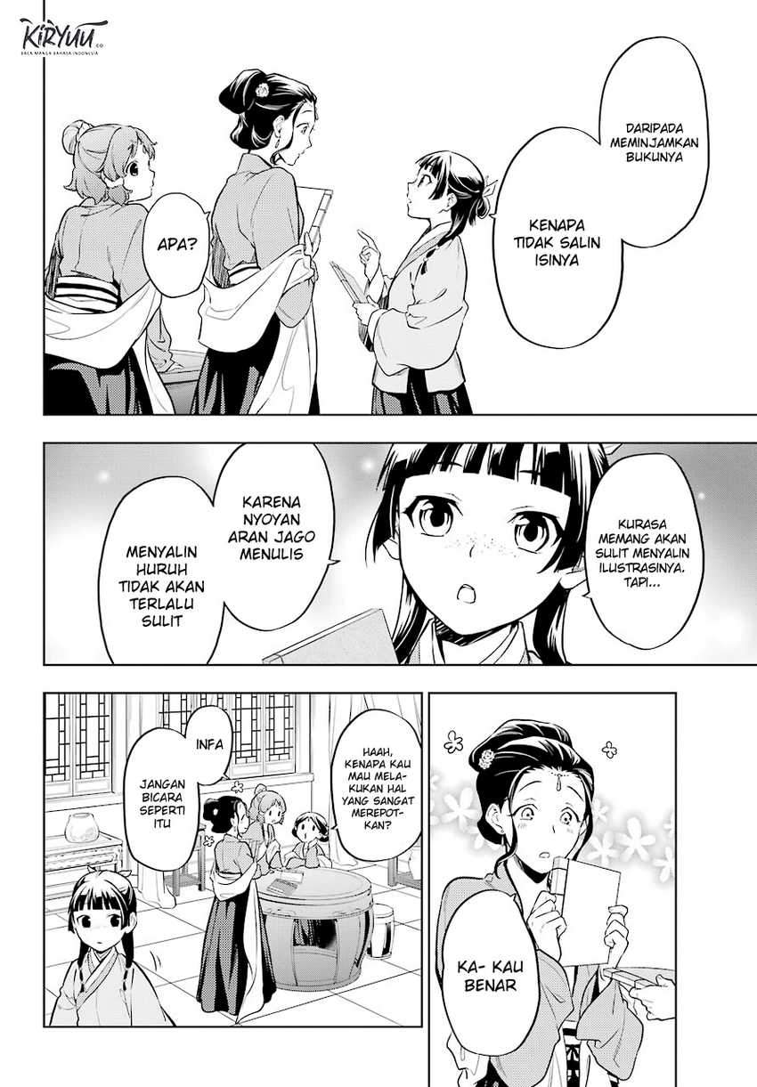 Kusuriya no Hitorigoto Chapter 41 Bahasa Indonesia