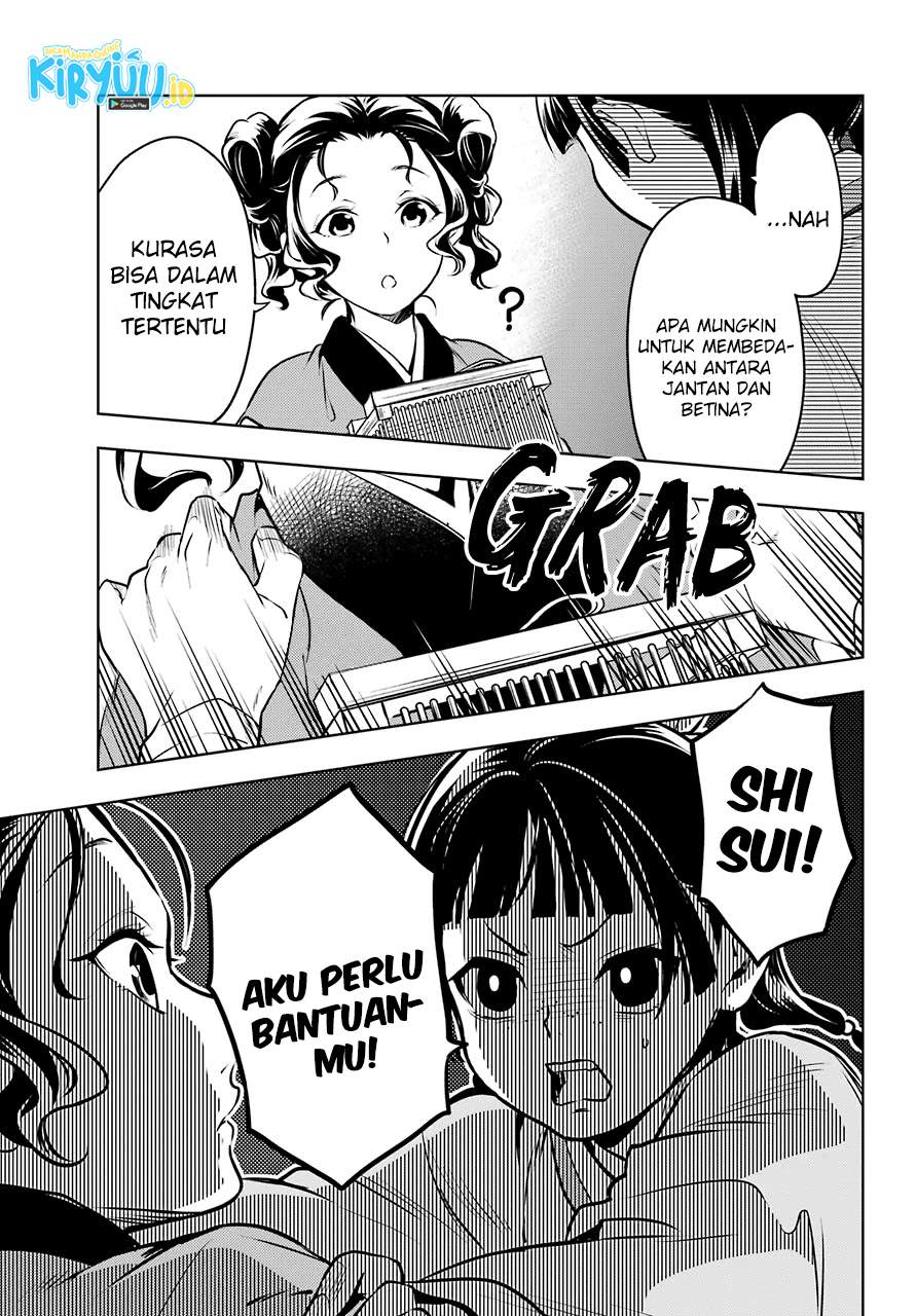 Kusuriya no Hitorigoto Chapter 47 Bahasa Indonesia