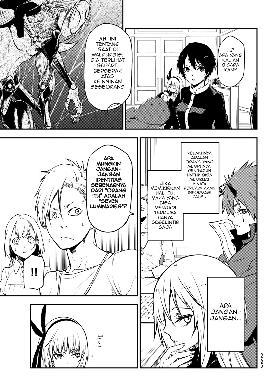 Tensei Shitara Slime Datta Ken Chapter 100 Bahasa Indonesia