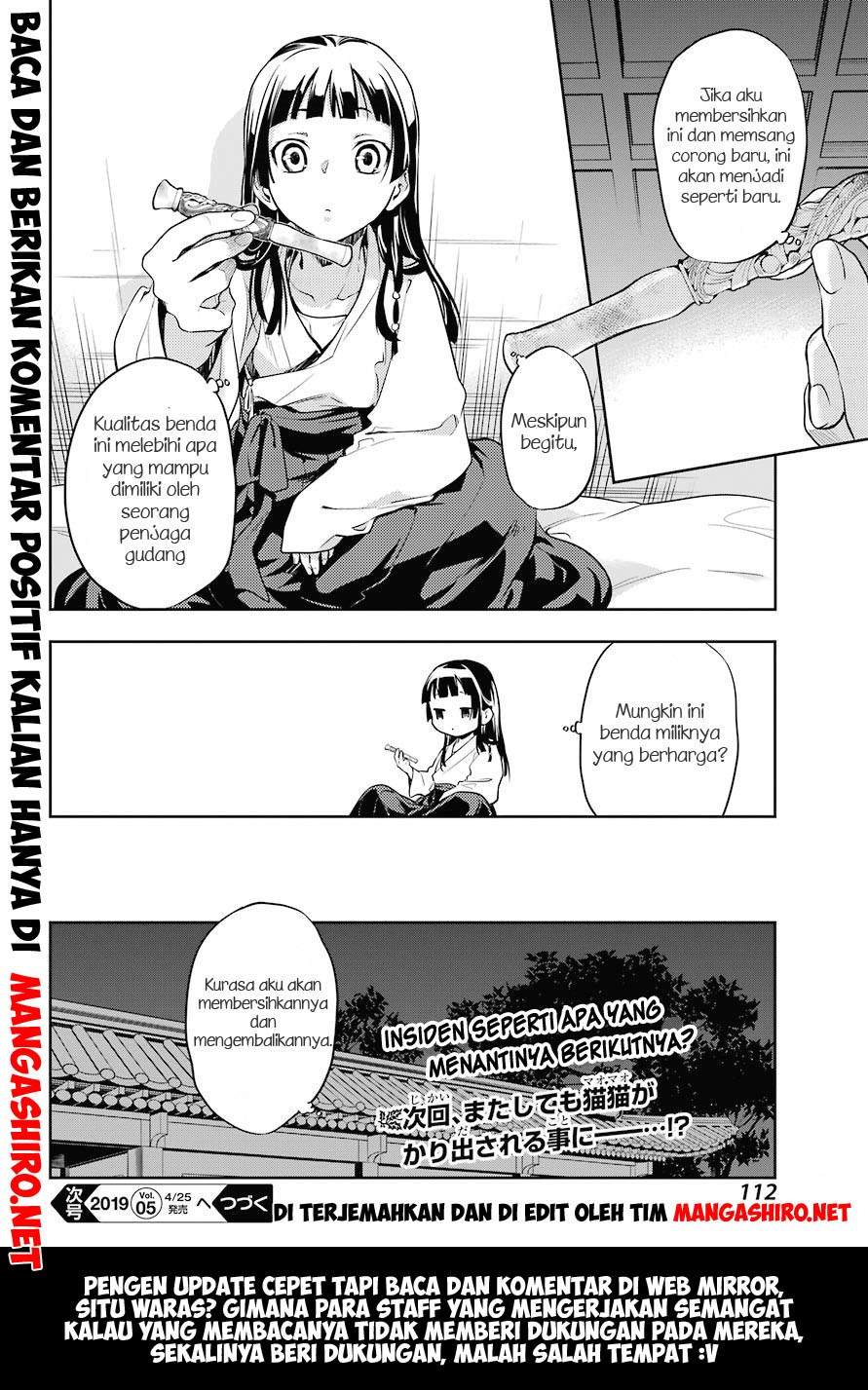 Kusuriya no Hitorigoto Chapter 24 Bahasa Indonesia