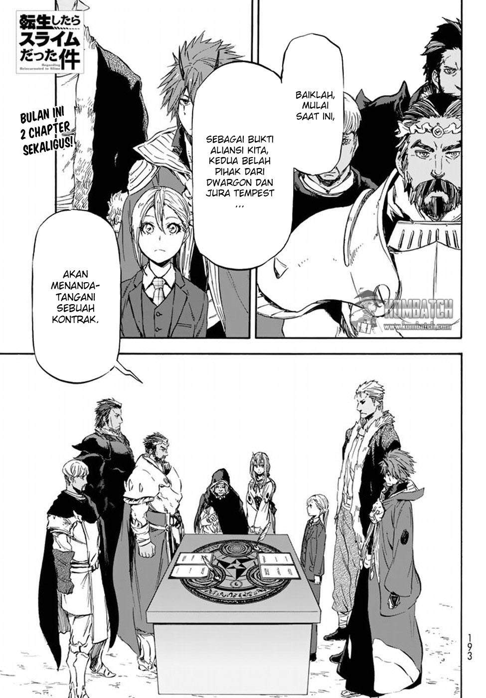 Tensei Shitara Slime Datta Ken Chapter 30 Bahasa Indonesia