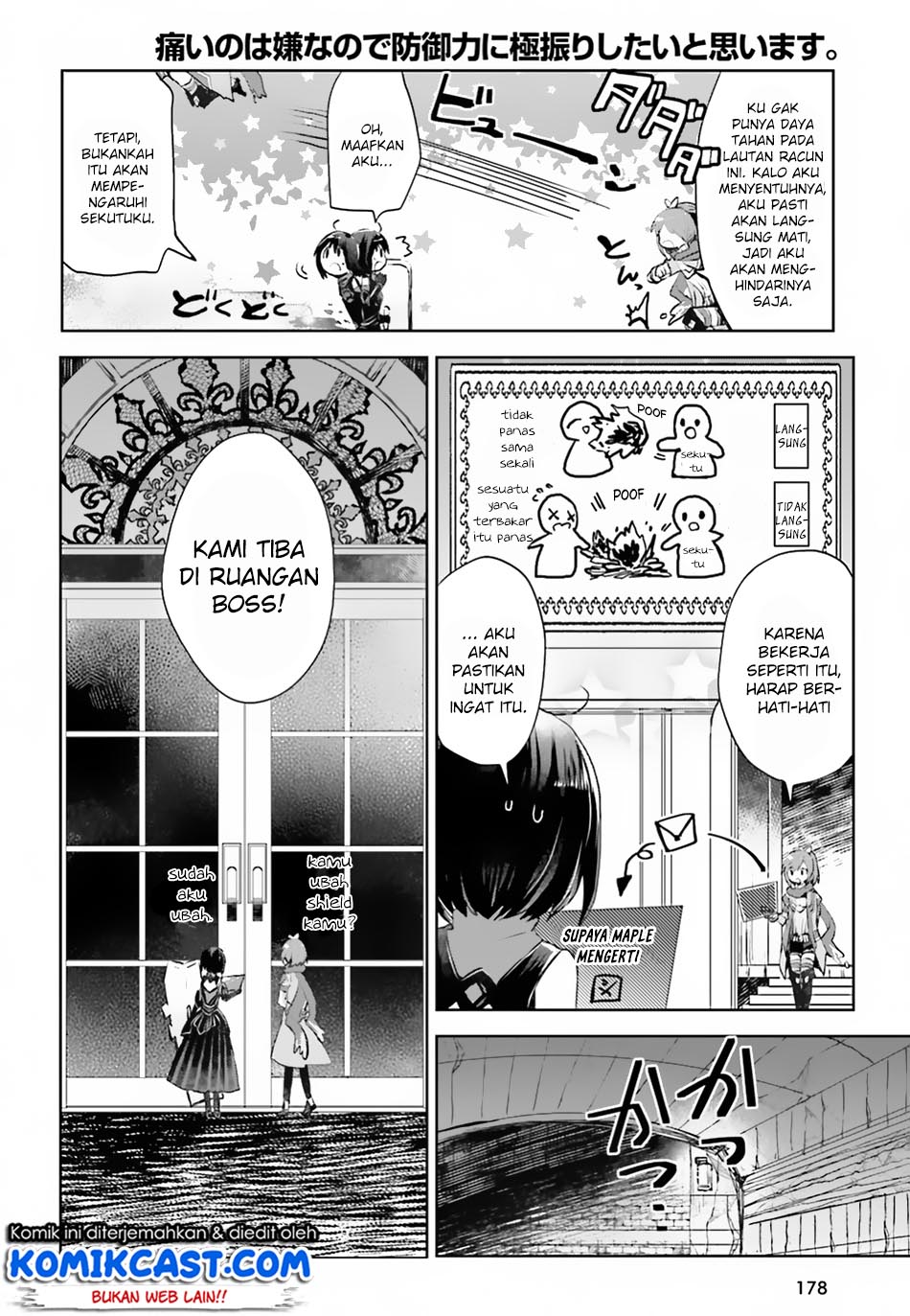 Itai no wa Iya nanode Bougyo-Ryoku ni Kyokufuri Shitai to Omoimasu Chapter 09 Bahasa Indonesia