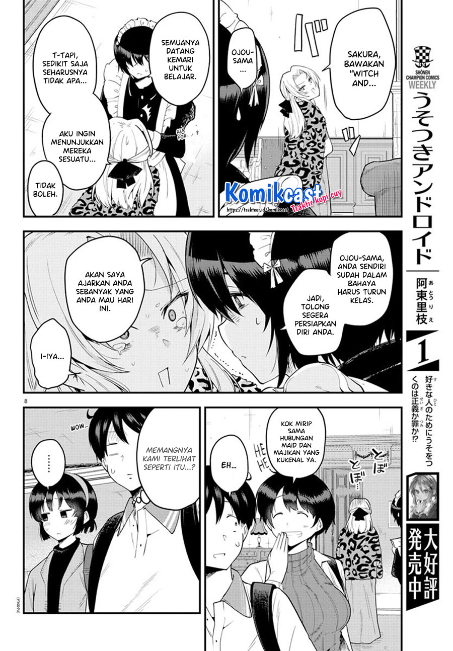 Meika-san Can’t Conceal Her Emotions Chapter 61 Bahasa Indonesia
