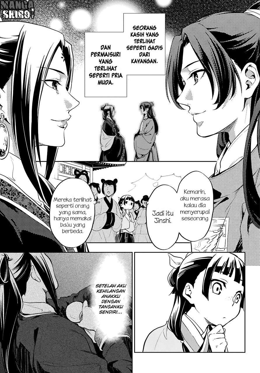 Kusuriya no Hitorigoto Chapter 18 Bahasa Indonesia