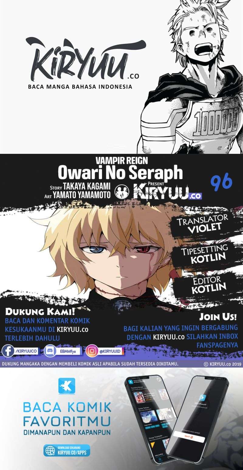 Owari no Seraph Chapter 96 Bahasa Indonesia