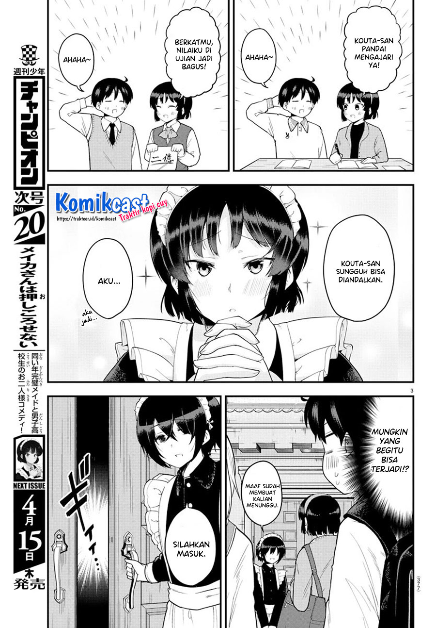 Meika-san Can’t Conceal Her Emotions Chapter 61 Bahasa Indonesia