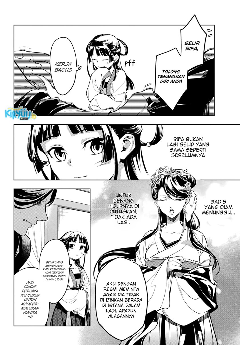 Kusuriya no Hitorigoto Chapter 52.2 Bahasa Indonesia