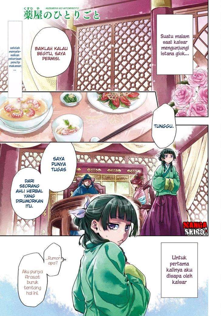 Kusuriya no Hitorigoto Chapter 05 Bahasa Indonesia