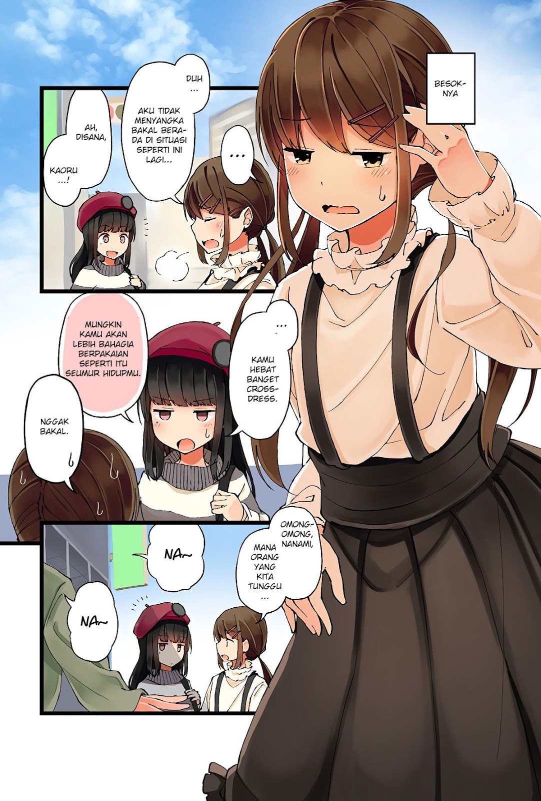 Hanging Out with a Gamer Girl Chapter 09 Bahasa Indonesia