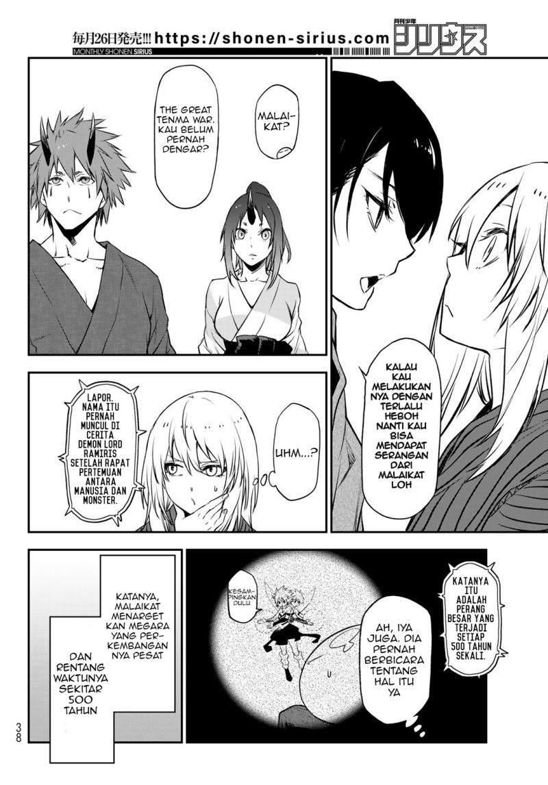 Tensei Shitara Slime Datta Ken Chapter 101 Bahasa Indonesia