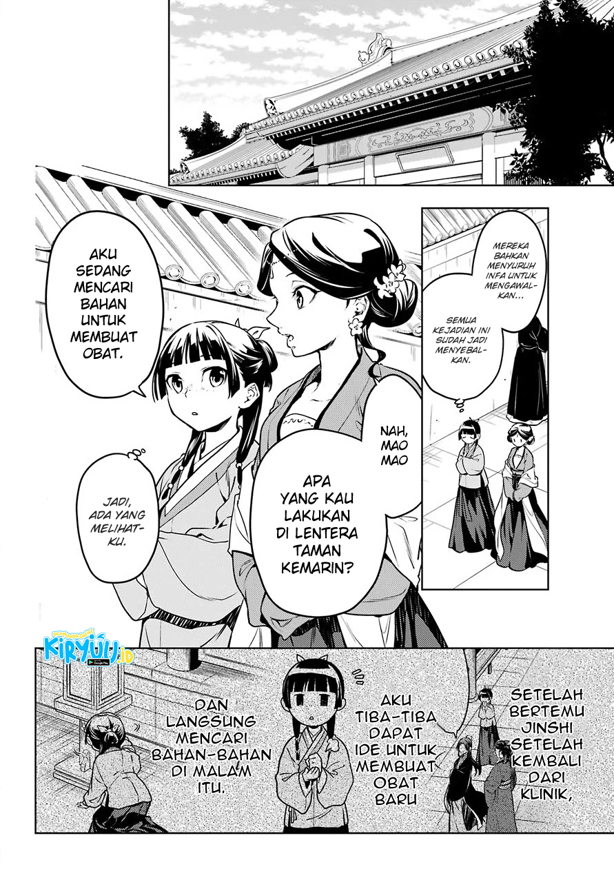 Kusuriya no Hitorigoto Chapter 50 Bahasa Indonesia