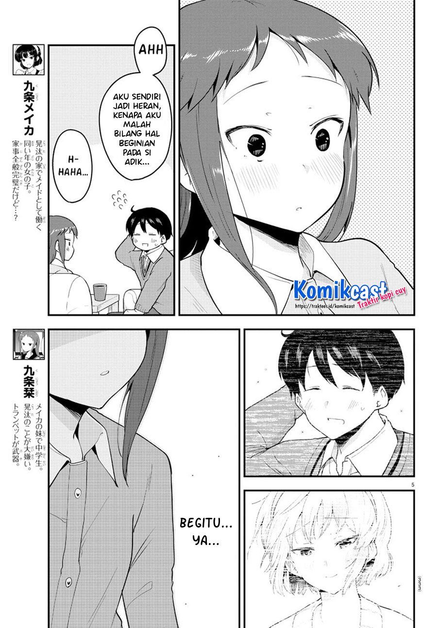 Meika-san Can’t Conceal Her Emotions Chapter 59 Bahasa Indonesia
