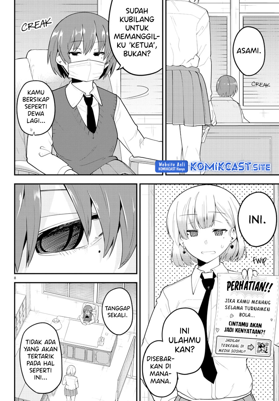 Meika-san Can’t Conceal Her Emotions Chapter 110 Bahasa Indonesia