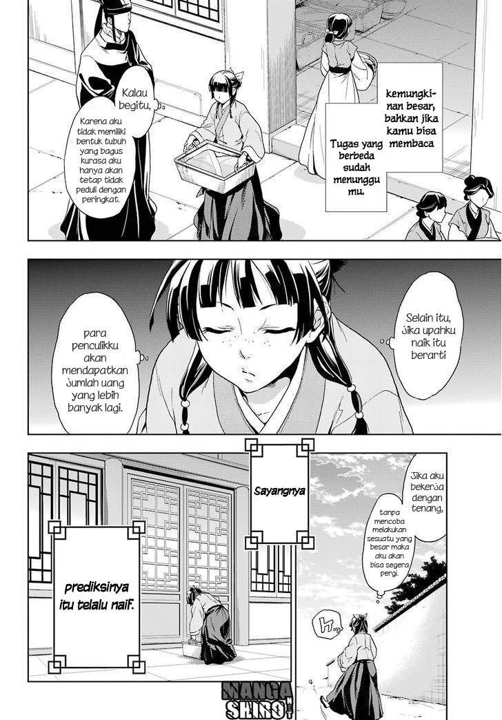 Kusuriya no Hitorigoto Chapter 01 Bahasa Indonesia