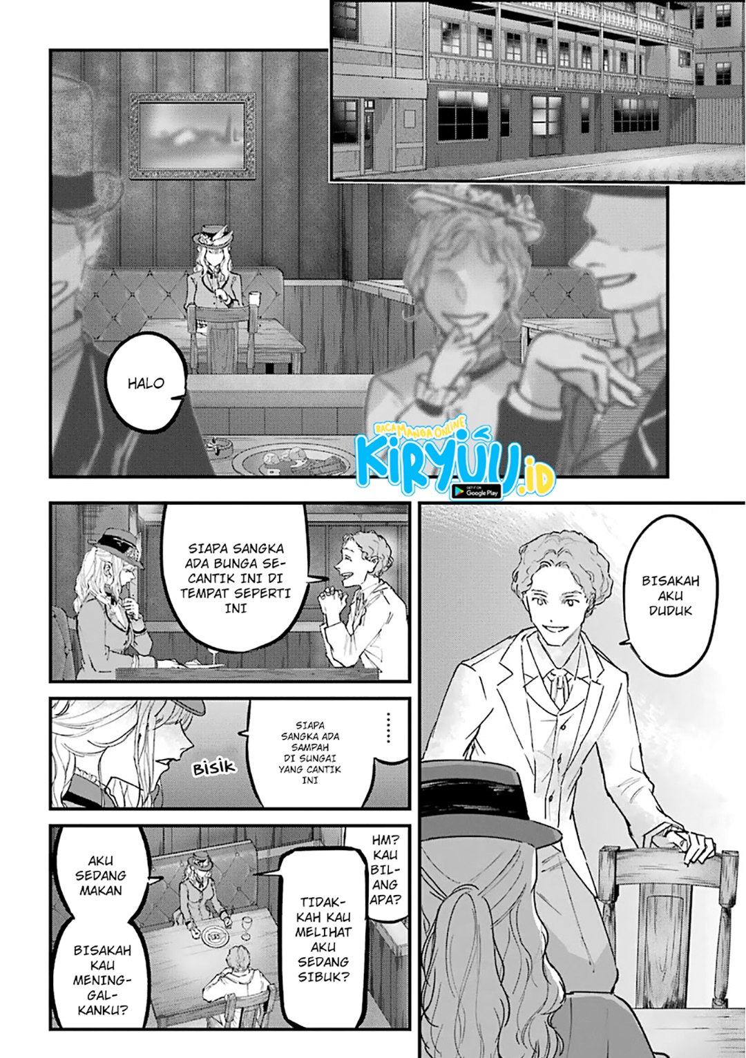 Akai Kiri no Naka kara Chapter 14.2 Bahasa Indonesia