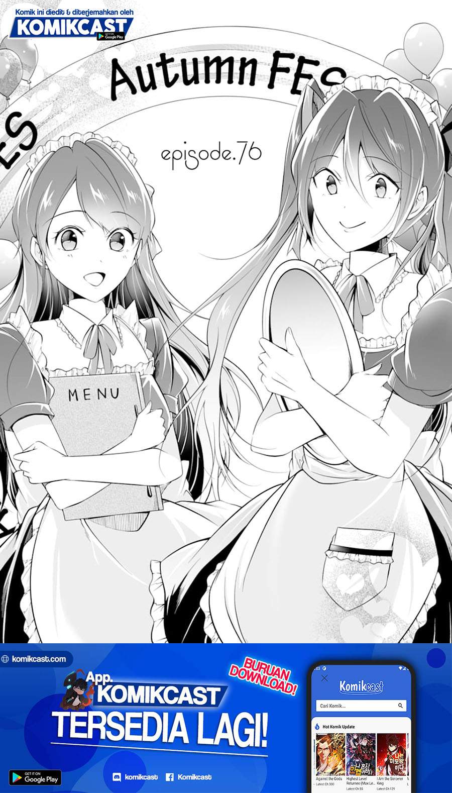 Chuuko demo Koi ga Shitai! Chapter 76 Bahasa Indonesia