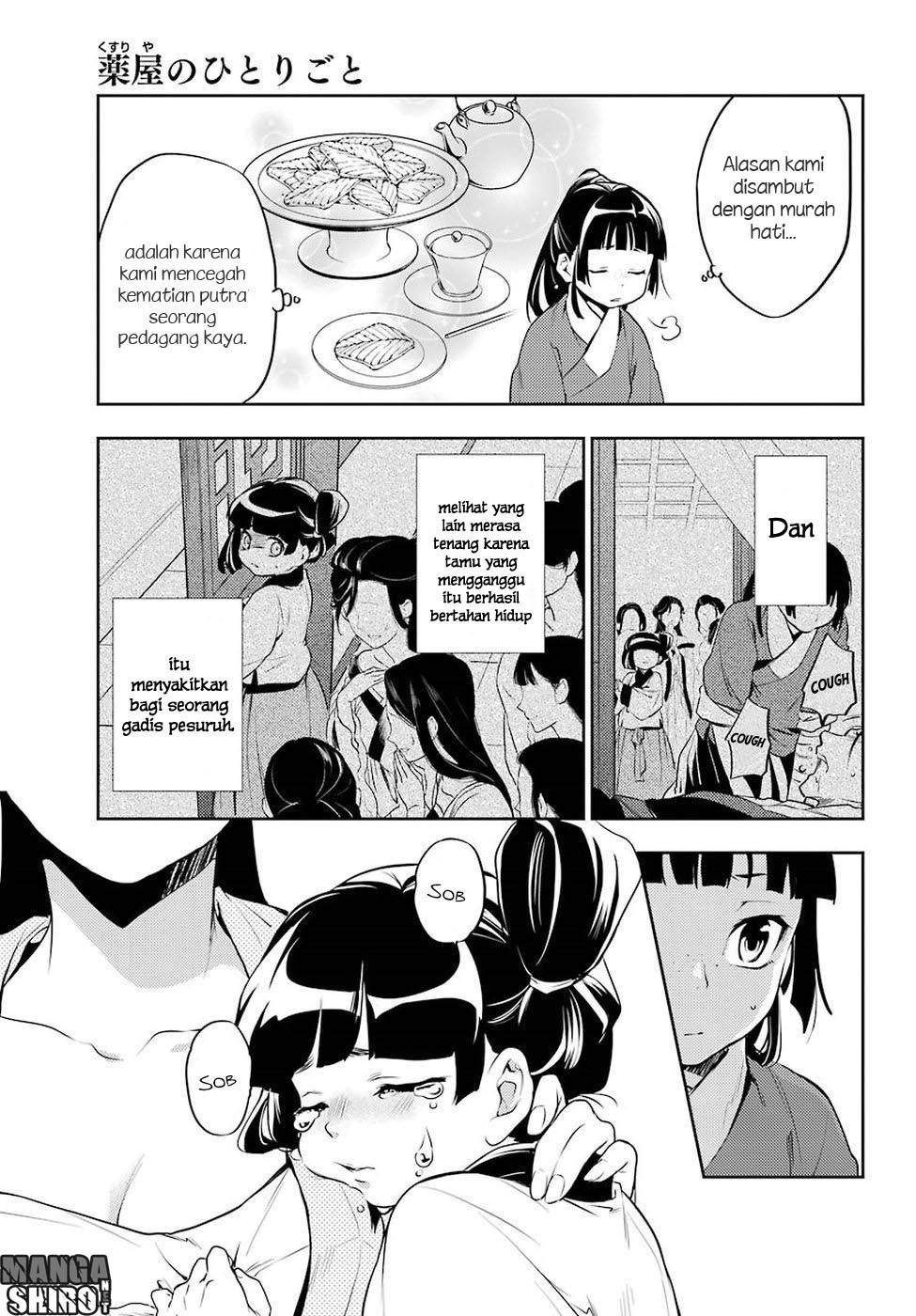 Kusuriya no Hitorigoto Chapter 12 Bahasa Indonesia