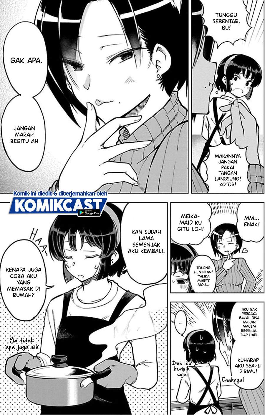 Meika-san Can’t Conceal Her Emotions Chapter 20 Bahasa Indonesia