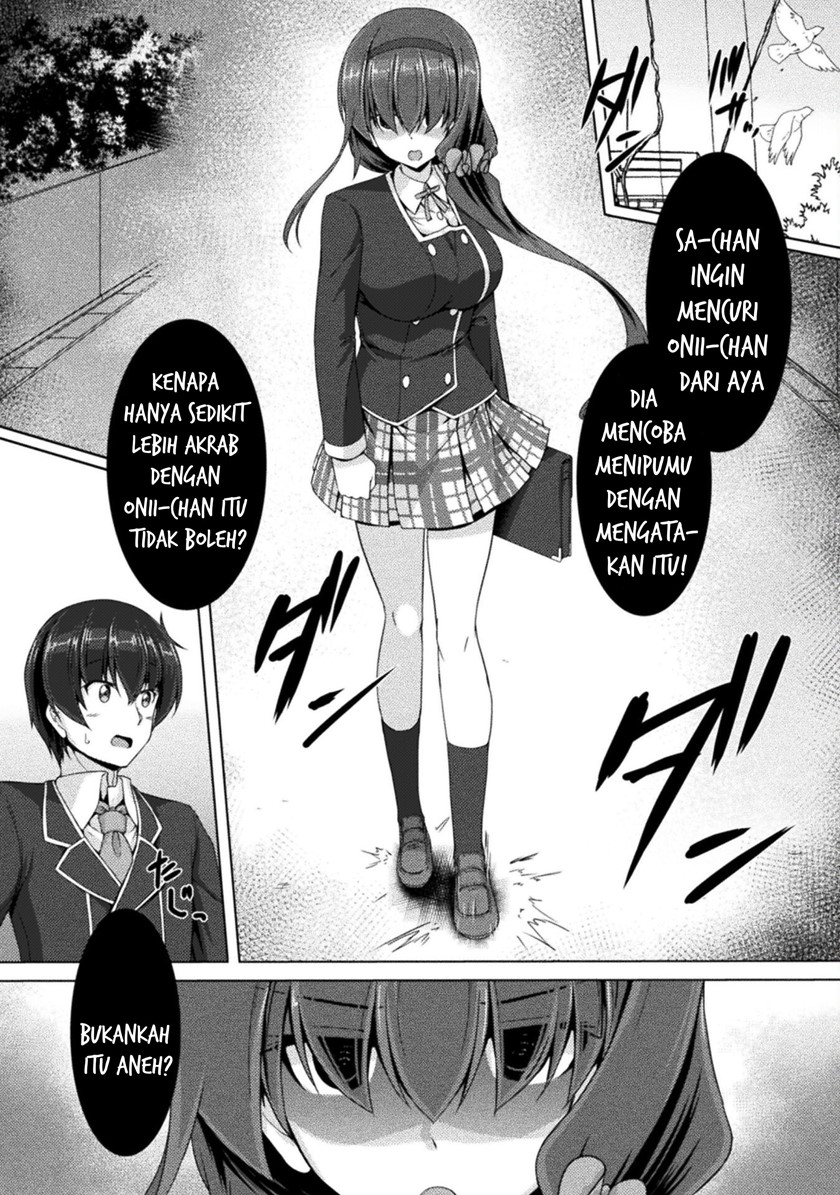 Yandere Imouto ni Aisaresugite Kozukuri Kankin Seikatsu Chapter 03 Bahasa Indonesia